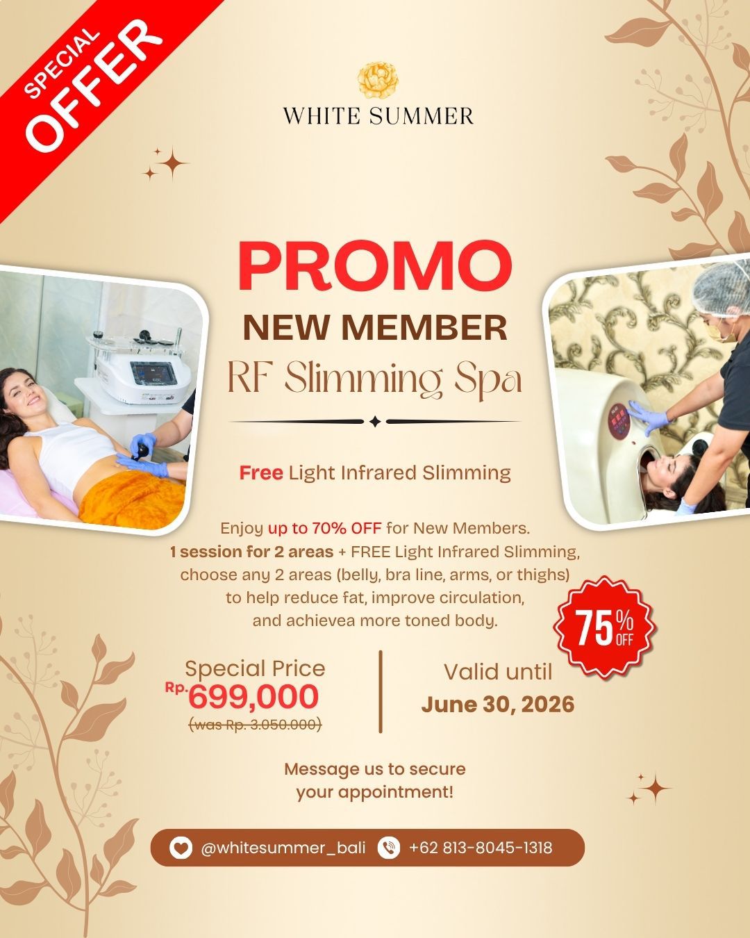 promo radio frequency in bali